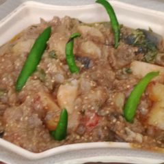 A picture of Aloo Bagan recipe.