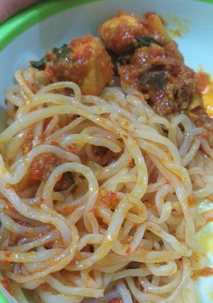 Foto resep Mie shirataki bumbu ricarica ala debm