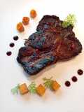 Reale di cavallo con glassa di aceto balsamico