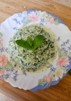 Tzatziki saláta recept fotója