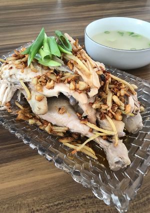 Foto resep Ayam Hainan - Phak Cam Kee #Keto friendly