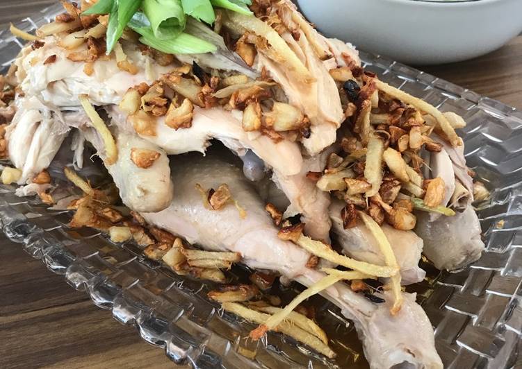 Langkah Mudah untuk Menyiapkan Ayam Hainan - Phak Cam Kee #Keto friendly Anti Gagal