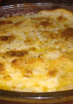 Una foto de Papas a la crema