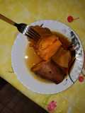 Dulce de camote en mielado