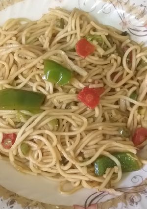 A picture of Vegetables noodles.