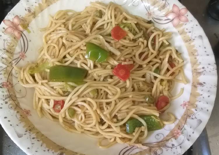 Recipe of Quick Vegetables noodles