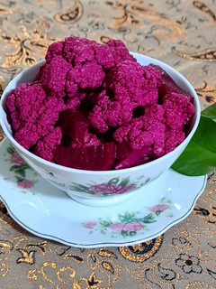 عکسی از دستور 🍀ترشی گل کلم و لبو🍀