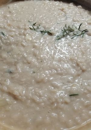 Foto di Risotto formaggi, bresaola e rosmarino