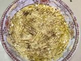 بطاطا مهروسه مع البيض