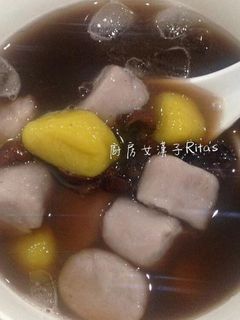 芋圓地瓜圓 的食譜成品照片