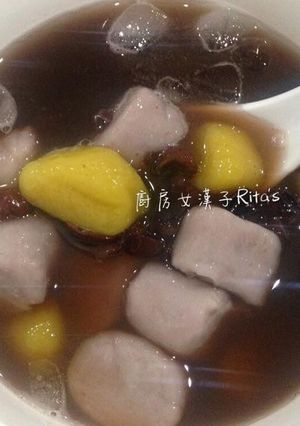 芋圓地瓜圓 的食譜成品照片