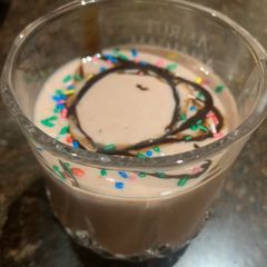 Strawberry Oreo Milkshake A picture of Strawberry Oreo Milkshake.