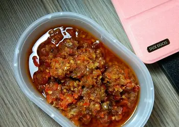 Resep Mudah Sambal Bawang Bu Rudy Praktis Enak