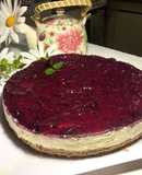 🫐Cheesecake de arándanos sin horno🫐
