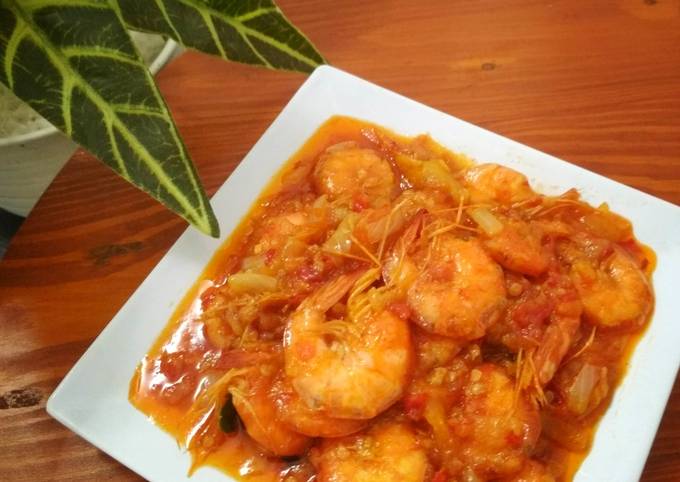 Udang Saus Padang Extra Pedas