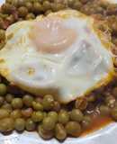 Colchón de arvejas