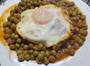 Una foto de Colchón de arvejas