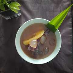 A picture of Kolak Ubi - Pisang - Kolang Kaling.
