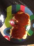 Huevos montados en bisquet