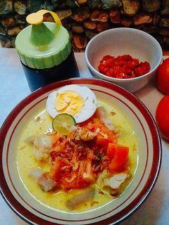 Foto resep Soto kikil kuah kuning