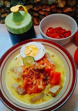 Foto resep Soto kikil kuah kuning
