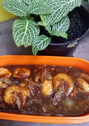 Foto resep Udang lada hitam