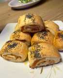 Rotolo di pasta sfoglia Idea antipasto veloce