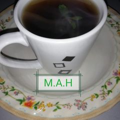 A picture of Moroccan mint tea.