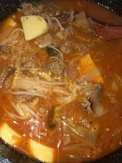 Foto resep Kimchi Jiggae (SUP KIMCHI)