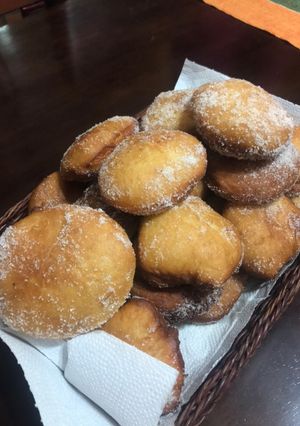 Una foto de Berlinesas o bolas de fraile para un día lluvioso