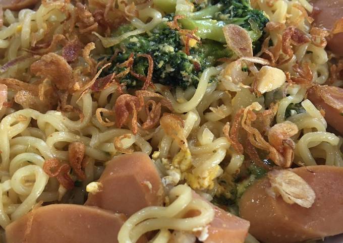 Langkah Mudah untuk Menyiapkan Mie Nyemek ala kadarnya Anti Gagal