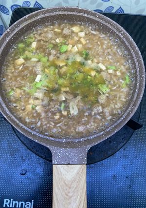Foto resep Bubur sapi brokoli
