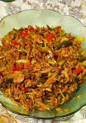Foto resep Tumis bunga pepaya (sedikit pahit tp enak)