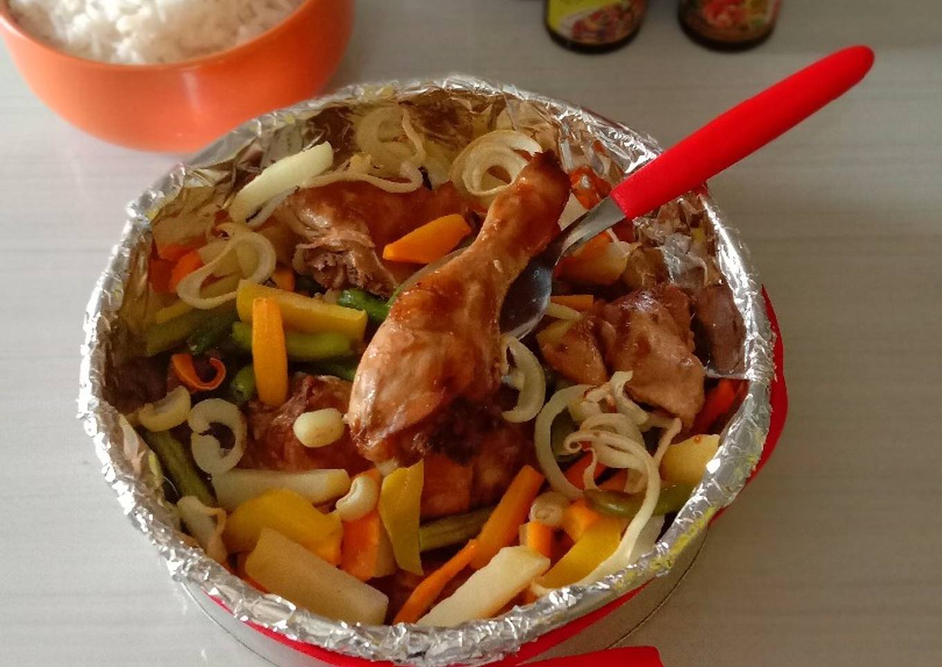 Ayam panggang suka suka