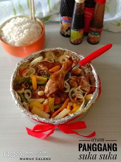 Foto resep Ayam panggang suka suka