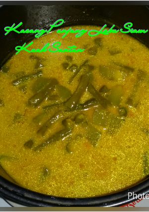Foto resep Kacang Panjang Labu Siam Kuah Santan