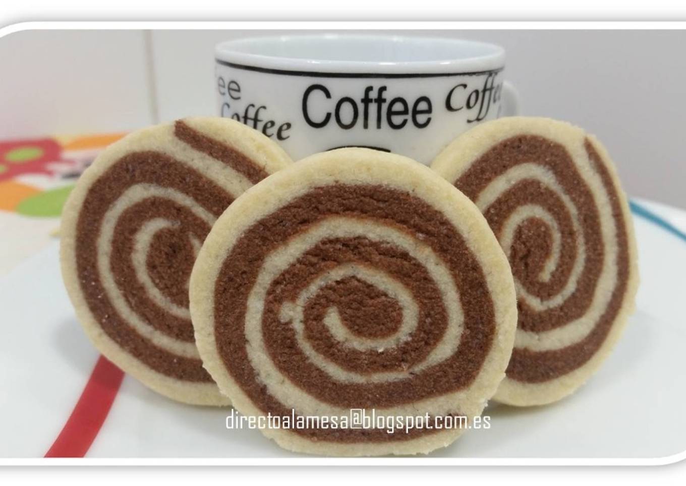 Galletas en espiral