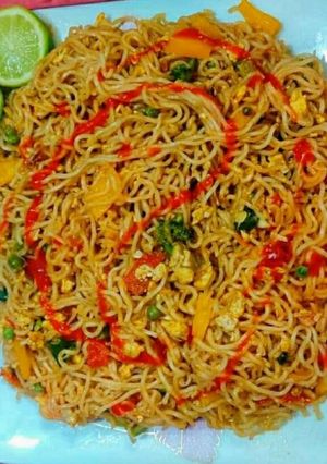 মটরশুটির ভেজিটেবল নুডুলস 🙂 রেসিপির প্রধান ছবি