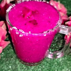 A picture of Pink Dragon Fruit Shots.