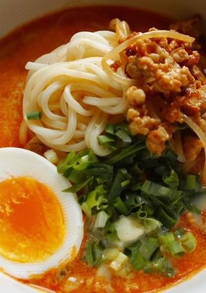 日式豆乳擔擔麵 的食譜成品照片