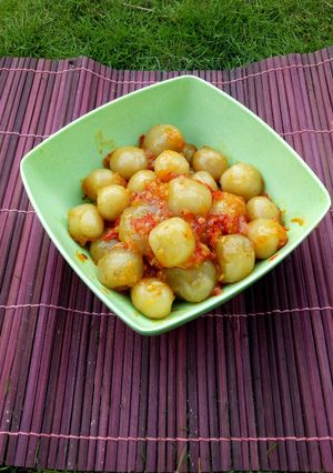 Foto resep Cilok Pedas Isi Ayam