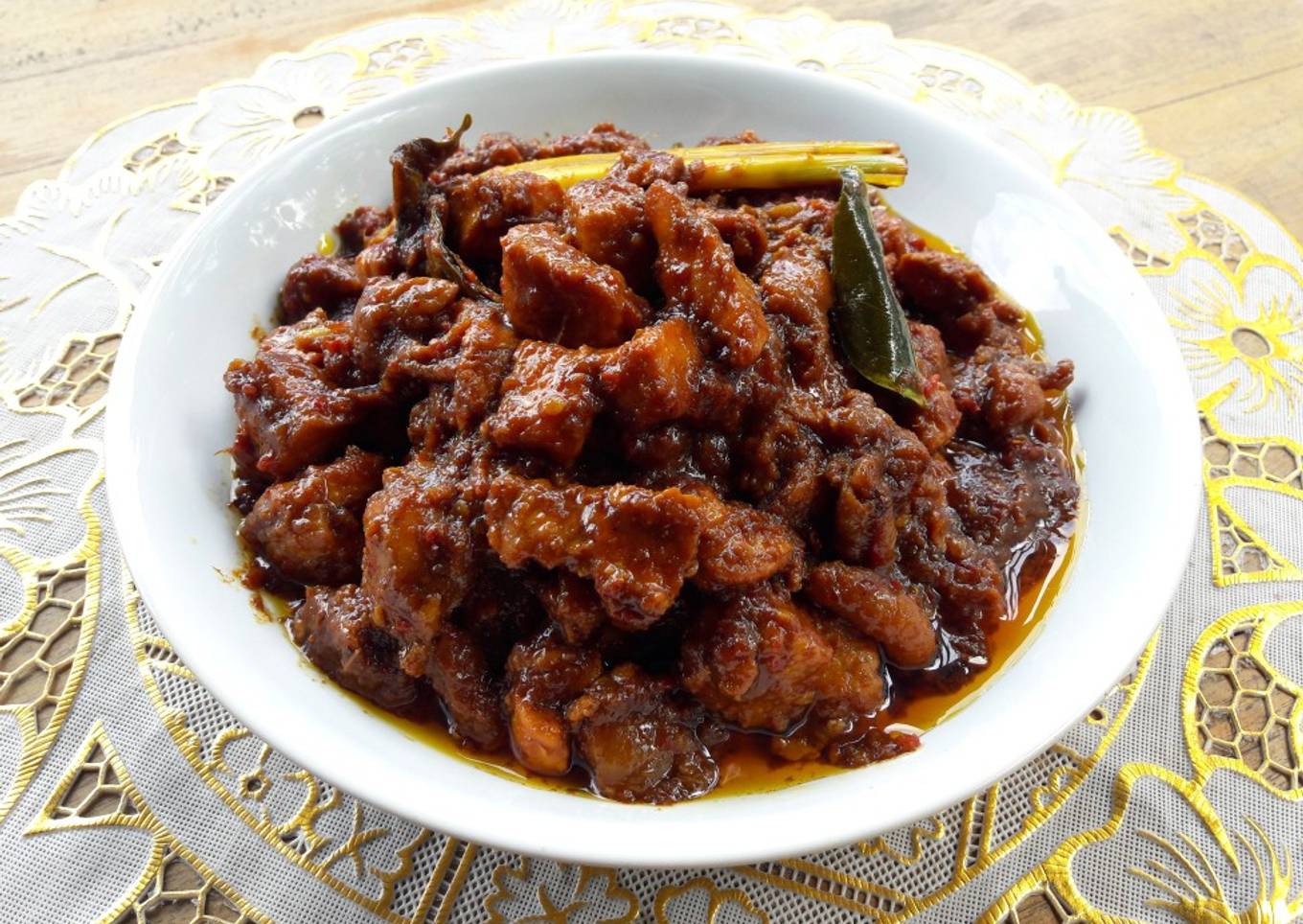 Rica-rica Ayam ala Jawa