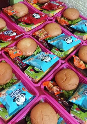 Foto resep Bekal Anak Burger Mini