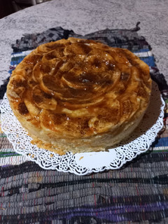 Una foto de Tarta de manzana 🍎