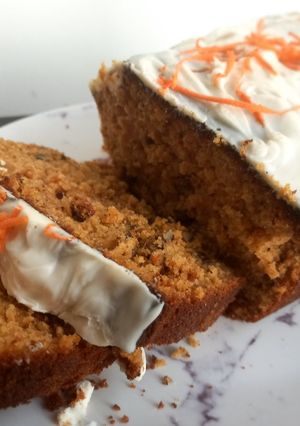 Una foto de Carrot cake sin gluten 🥕