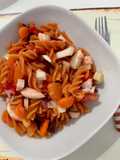 Insalata di pasta di lenticchie con verdure 🍅🥕🔮🥬🌱