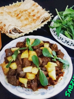عکسی از دستور خوراک جگر سفید (پفی)