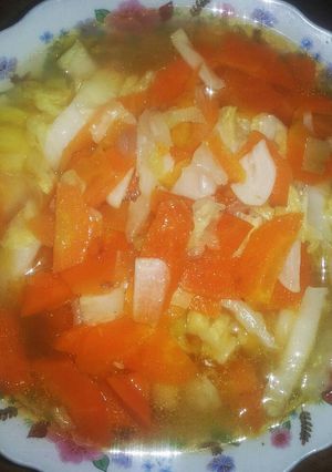 Foto resep Oseng wortel sawi putih