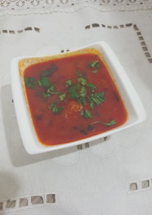 Une photo de Chorba frik (soupe)