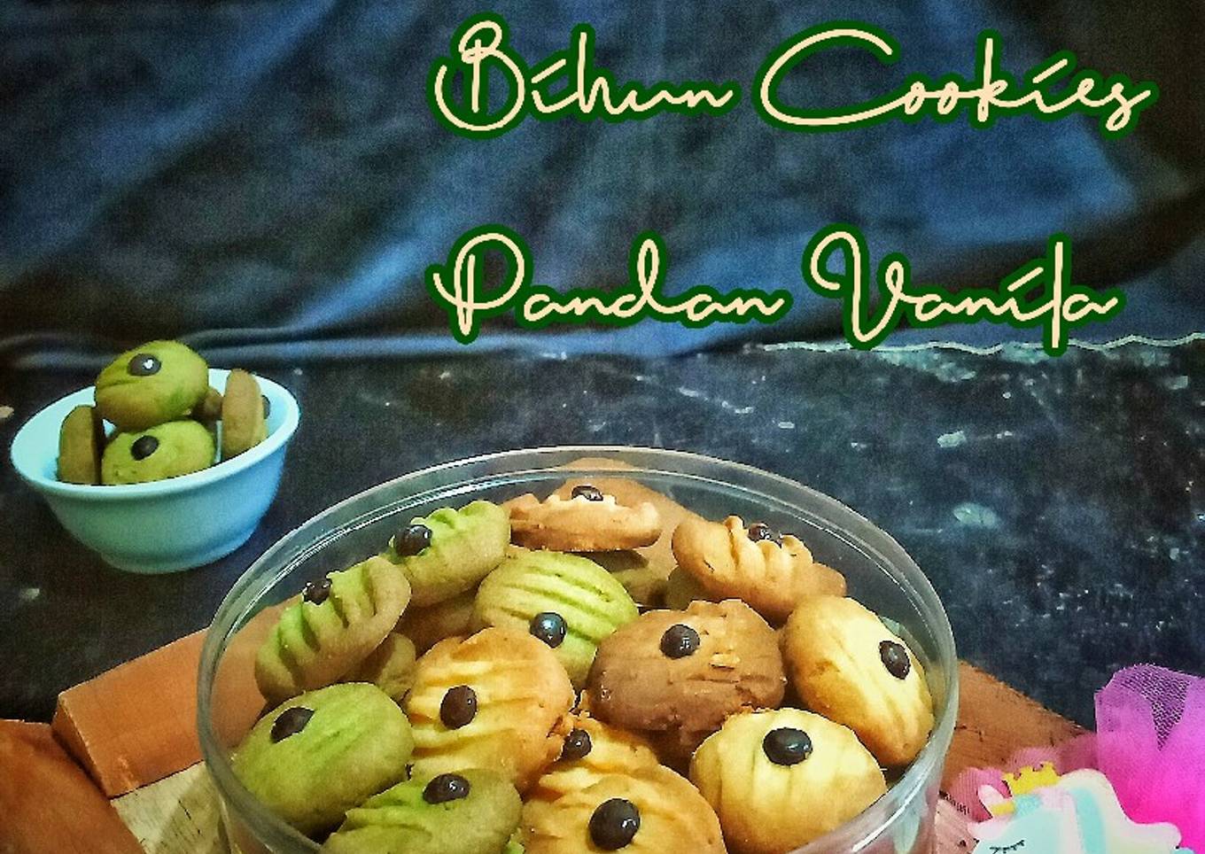 Bihun Beras Cookies Pandan Vanilla